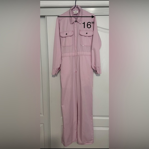 Pink Coveralls with Pockets - Picture 5 of 11